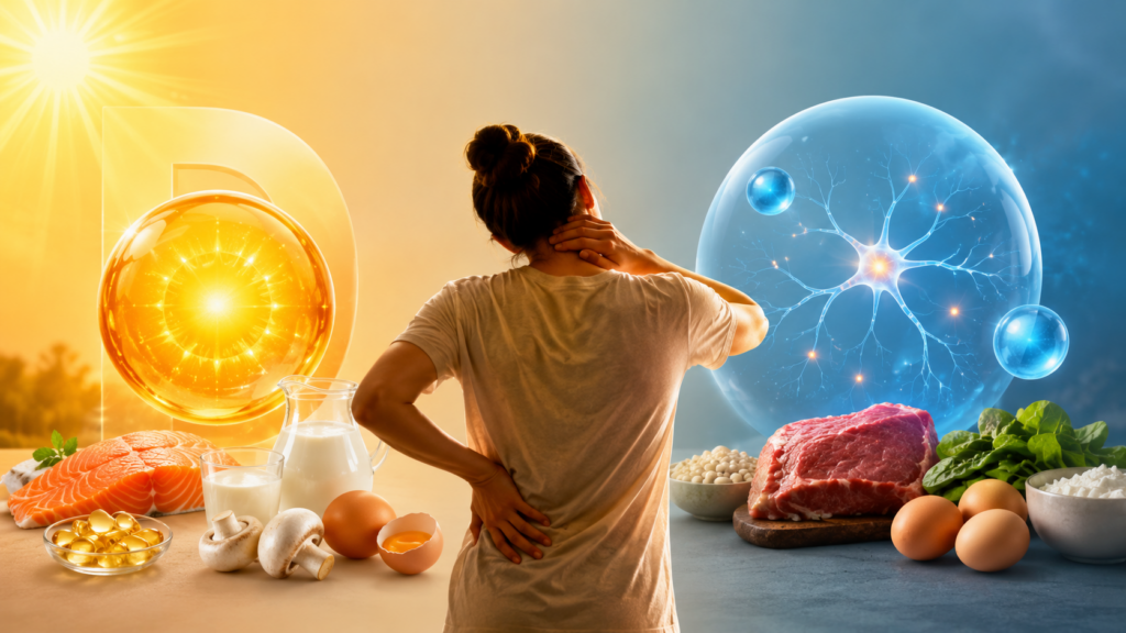 Vitamin D and B12 Deficiency Symptoms