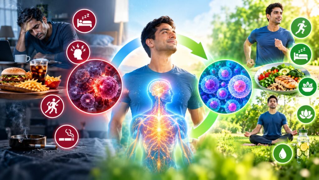 Daily Habits That Shift the Body from Degeneration Toward Regeneration