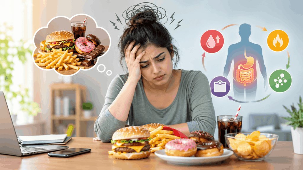 How a Stressful Lifestyle and Stress Eating Damage Your Metabolic Health